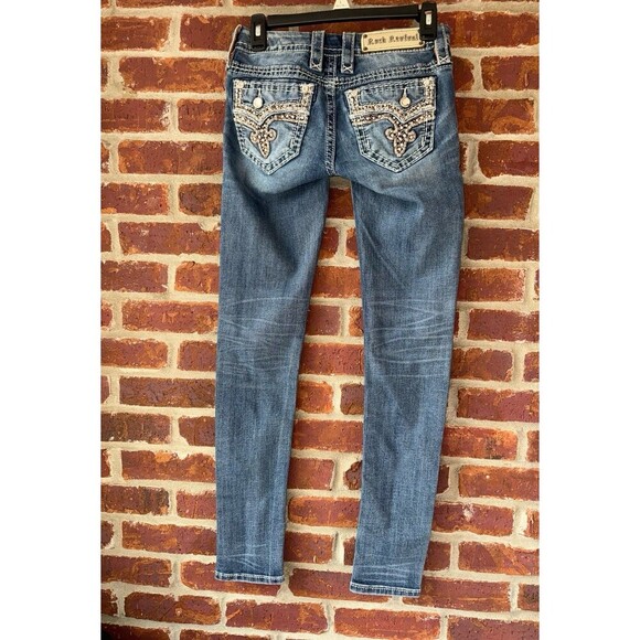 Rock Revival Betty skinny stretch jeans size 24” - Picture 5 of 9